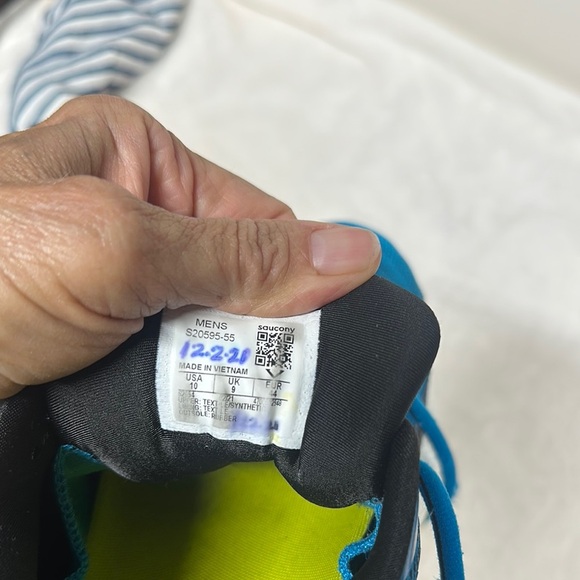 Saucony Triumph 18 S20595-55 Men's Cobalt Blue Running Shoes US 10 MSRP $160 - Picture 9 of 16